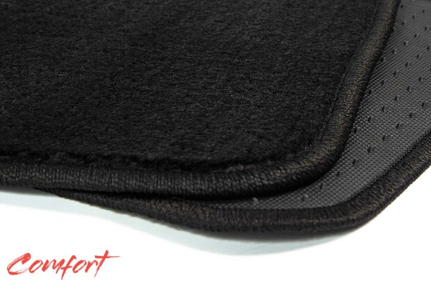 Коврики текстильные "Комфорт" для Infiniti М45 (седан / Y50) 2005 - 2007, черные, 3шт.