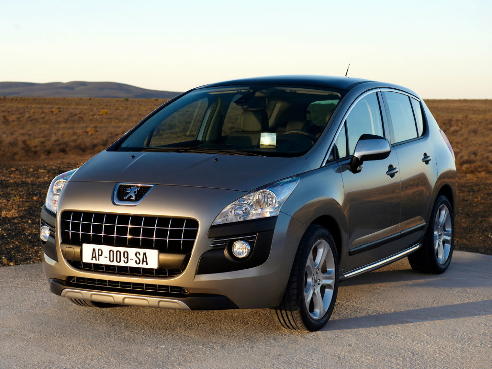 Коврики текстильные "Стандарт" для Peugeot 3008 I (suv) 2010 - 2013, черные, 3шт.