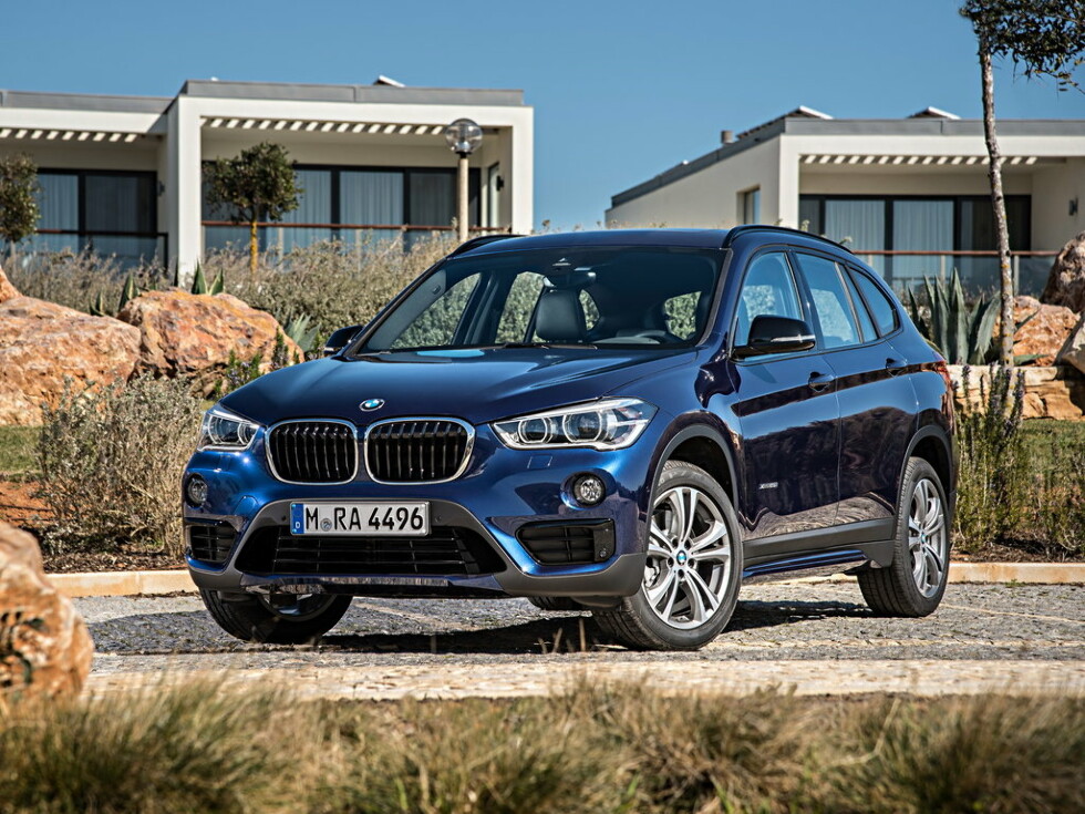 Коврики текстильные "Комфорт" для BMW X1 sDrive  II (suv / F48) 2015 - 2019, темно-серые, 5шт.