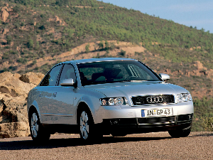 Коврики текстильные для Audi A4 (седан / B6) 2000 - 2006