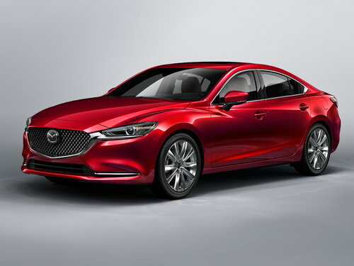 Коврики текстильные "Комфорт" для Mazda 6 (седан / GL) 2017 - Н.В., черные, 5шт.