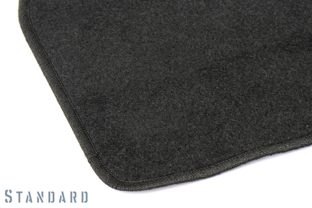 Коврики текстильные "Стандарт" для Volvo S90 II (седан) 2016 - Н.В., черные, 5шт.
