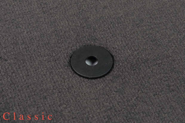 Коврики текстильные "Классик" для Skoda Octavia III (универсал / A7) 2012 - 2017, темно-серые, 5шт.